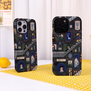 Magical Castle Spiral Stair iPhone Tough Case,iPhone 17 16 15 14 13 12 11 Pro Max,iPhone 17e Air 16e,iPhone 7/8 Plus,Xr Xs Max Mini SE,Gift