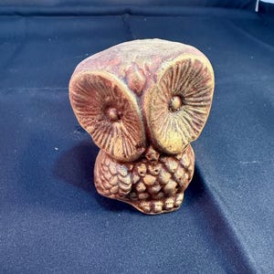Vintage chalk ware owl