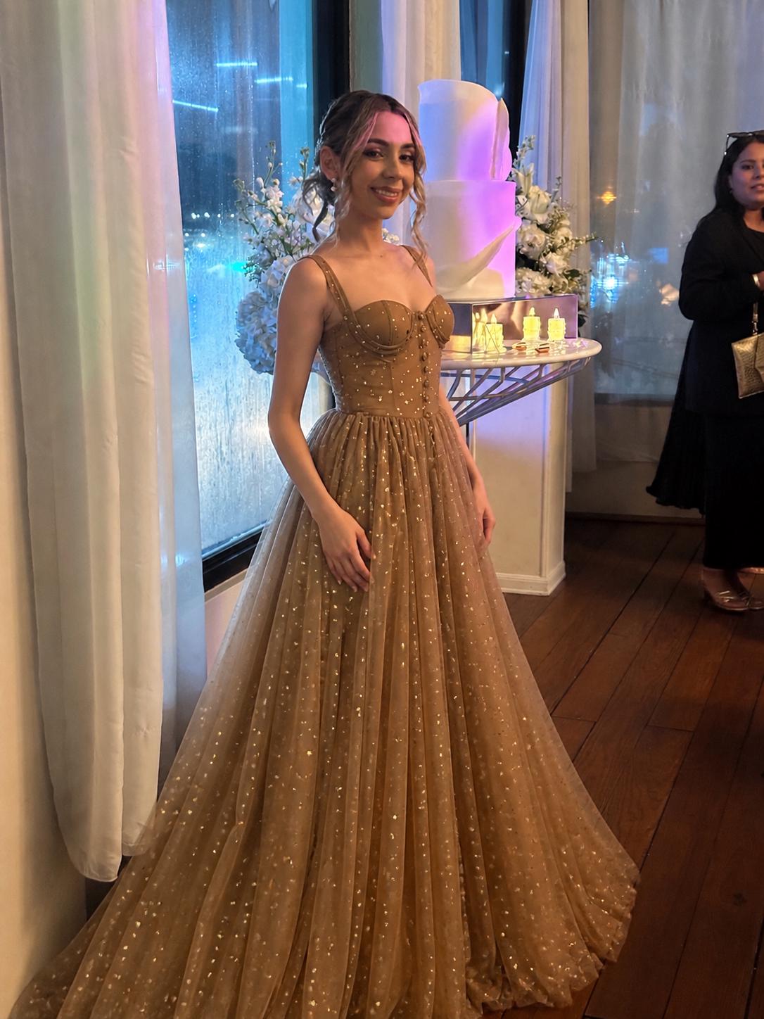 Gold Corset Gown - Etsy