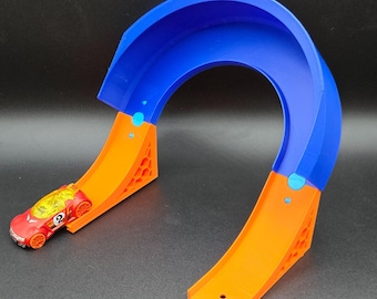 180 Degree Bank Turn for Hot Wheels Track - Ramps Sold Separately