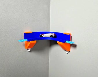 No-Wall-Damage 90 Degree Turn Set – Hot Wheels® Track Compatible *Track/Car/Connectors Not Included