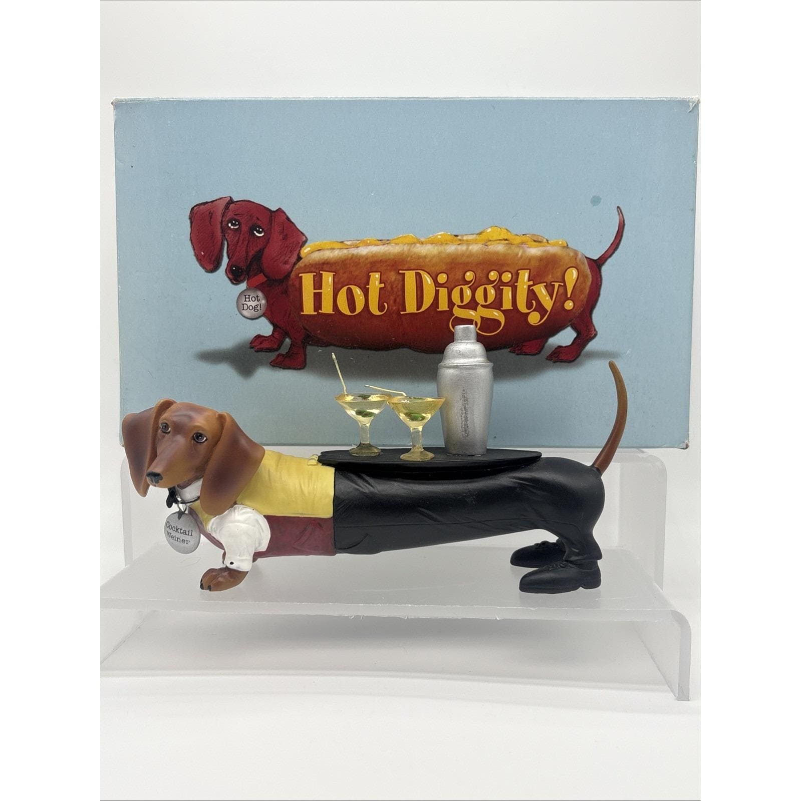 Hot Diggity Dog Figurine - Etsy