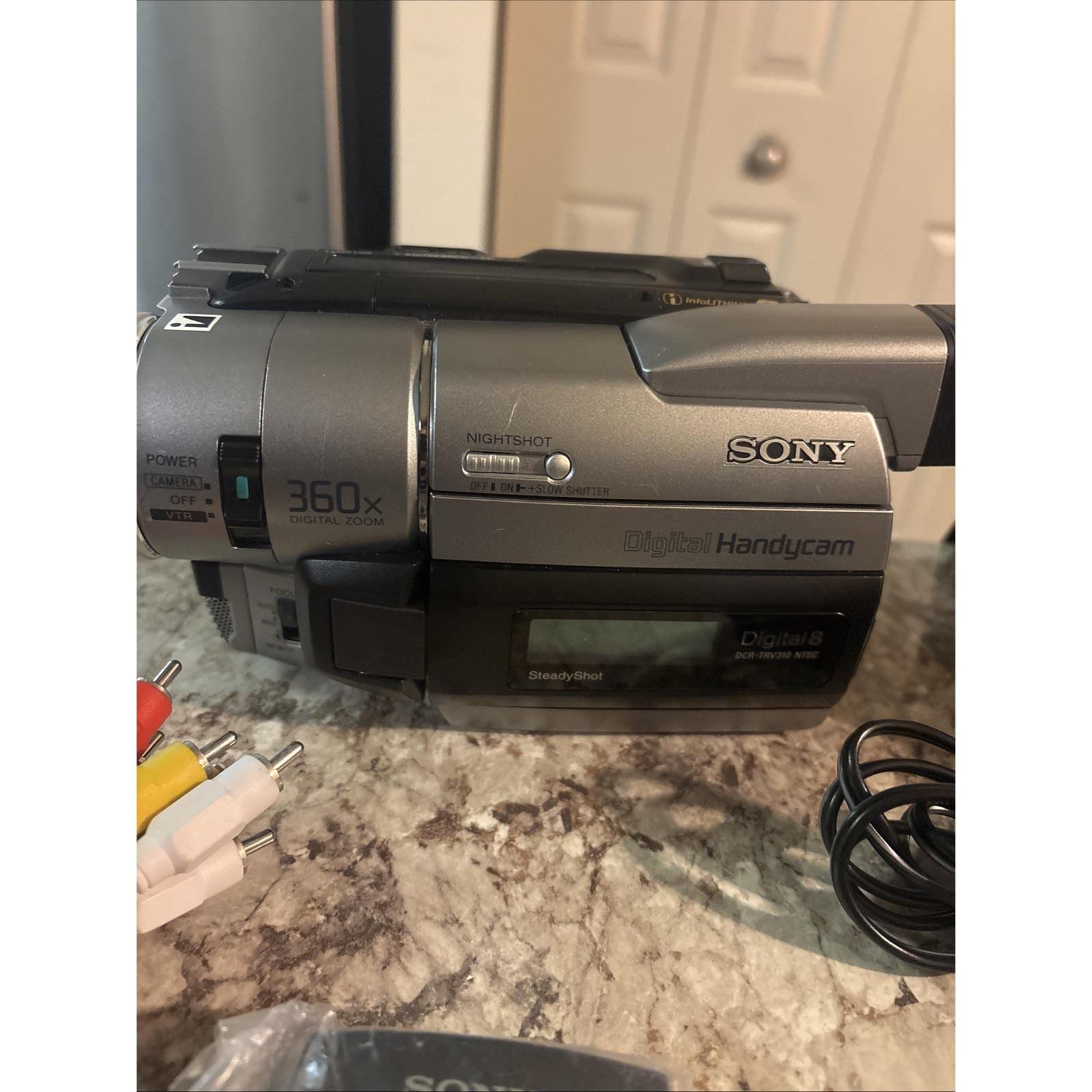 Sony Handycam DCR-TRV310 NTSC Camcorder Digital 8 Digital Video