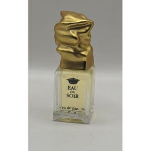 EAU DU SOIR Mini Eau de Parfum Fluid by Sisley 0.06 oz/2 Ml Miniature Vintage image 1