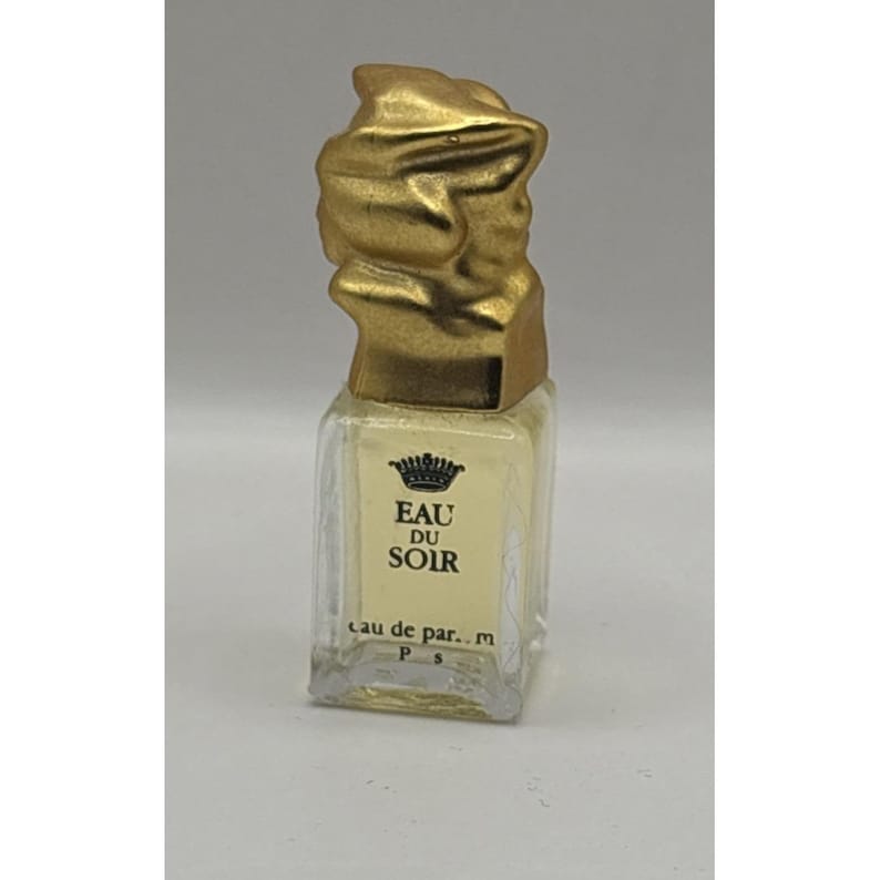 EAU DU SOIR Mini Eau de Parfum Fluid by Sisley 0.06 oz/2 Ml Miniature Vintage image 1