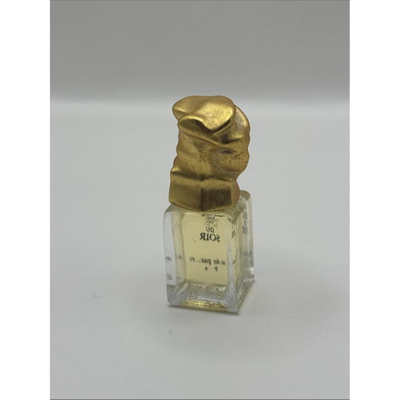 EAU DU SOIR Mini Eau de Parfum Fluid by Sisley 0.06 oz/2 Ml Miniature Vintage image 4