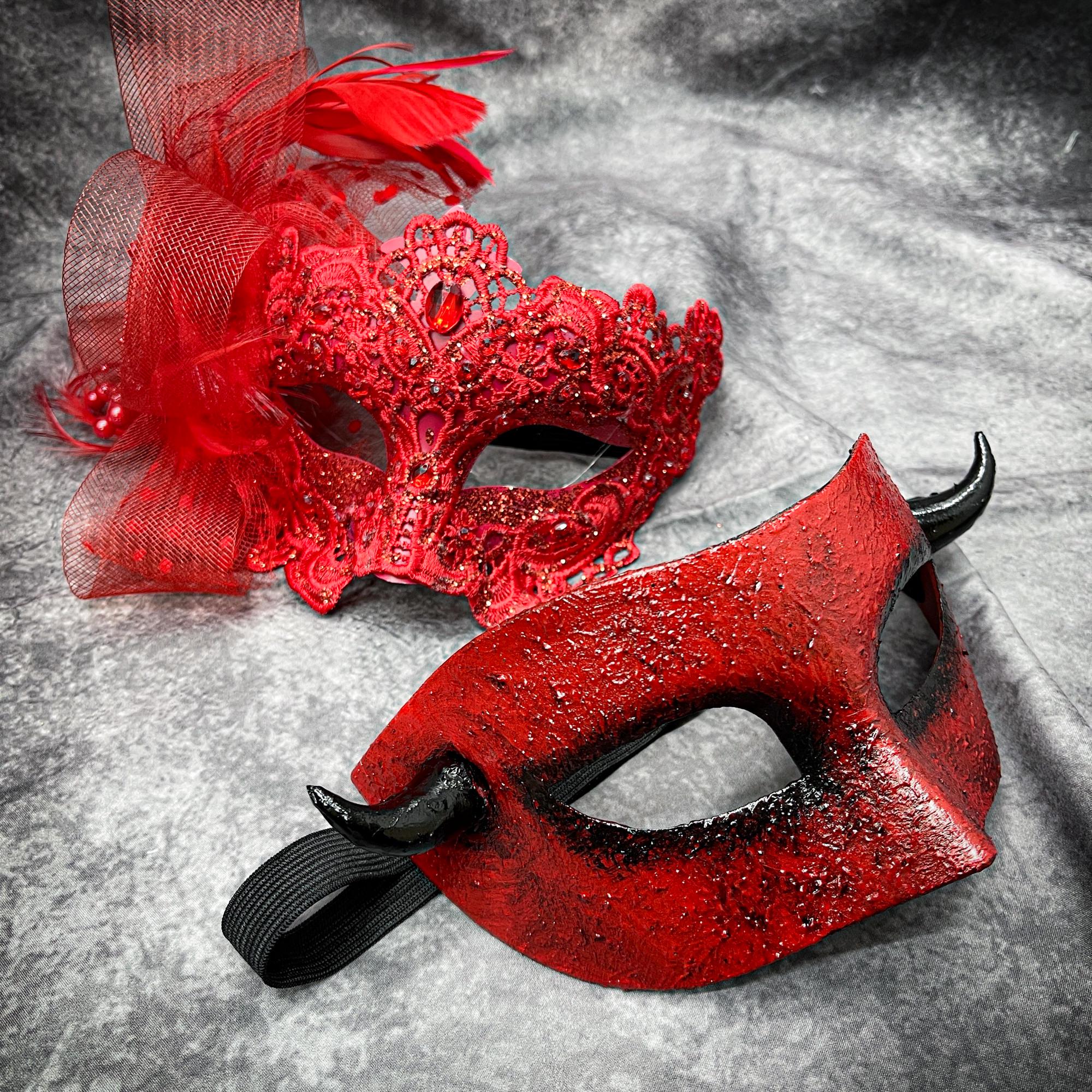 Devil Masquerade - Etsy