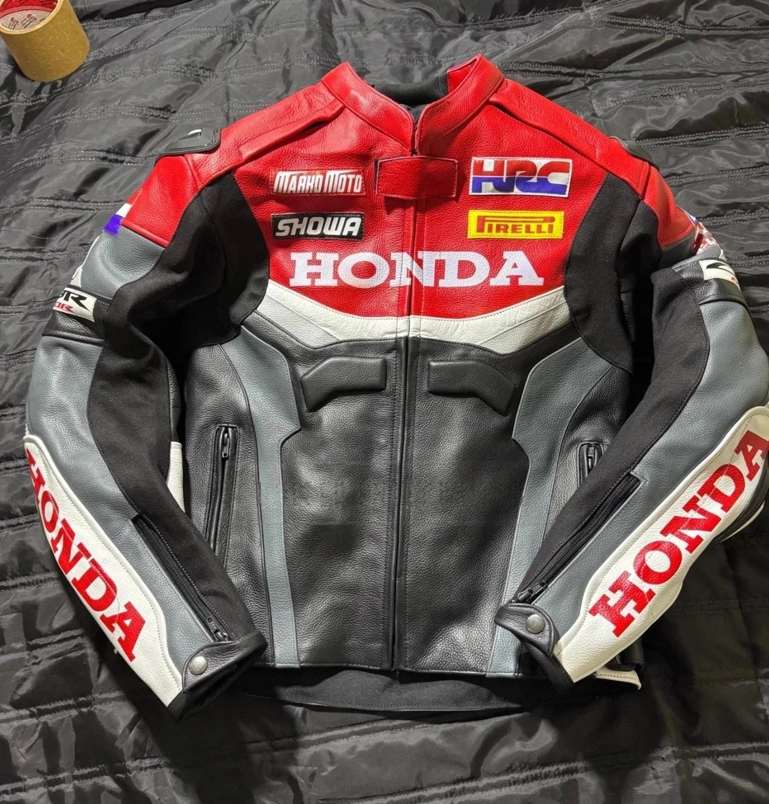 Honda vintage leather jacket - Etsy 日本