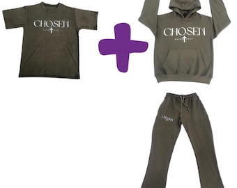 Gekozen trainingspak voor heren | Hoodie, joggingbroek en T-shirt
