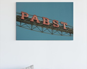 Pabst Brewery Milwaukee Print – Milwaukee Landmark Photography – Urban Architecture Wall Art – Cityscape Home Decor – Digital Download