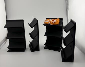 EDC Knife Display Stand | Pocket Knife Organizer Holder | 3D Printed Knife Display Rack for Collectors, Bench Display & Desk Storage