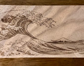 Walnut Wood Catchall Valet Tray Desktop Nightstand Entryway Organizer Decor