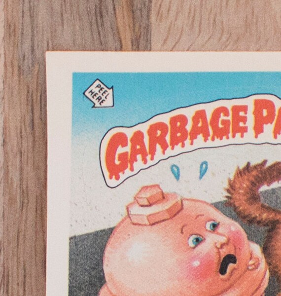 1985 Garbage Pail Kids Card, Smelly Kelly, 2nd Series 43a 1985 Garbage Pail Kids Card, Smelly Kelly, 2nd Series 43a