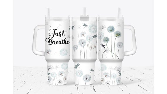 Just Breathe Tumbler