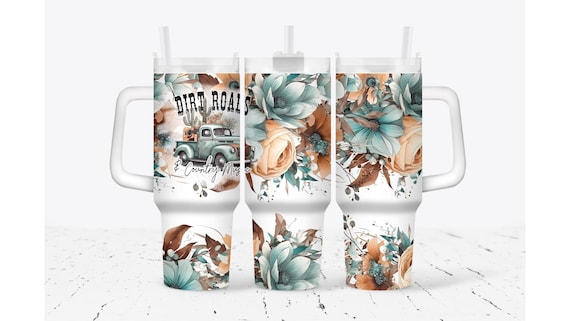 Dirt Roads And Country Music Tumbler