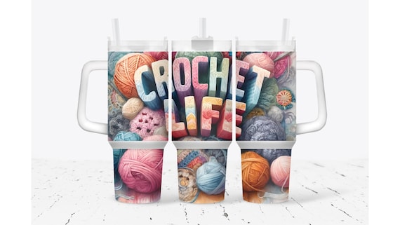 Crochet Life Tumbler