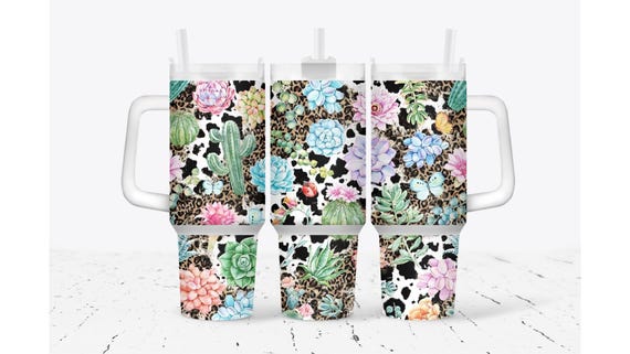 Succulent And Cactus Tumbler