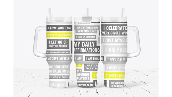 My Daily Affirmations Tumbler