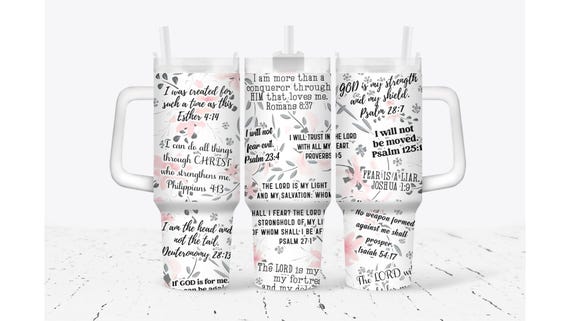 God Is My Strength Tumbler