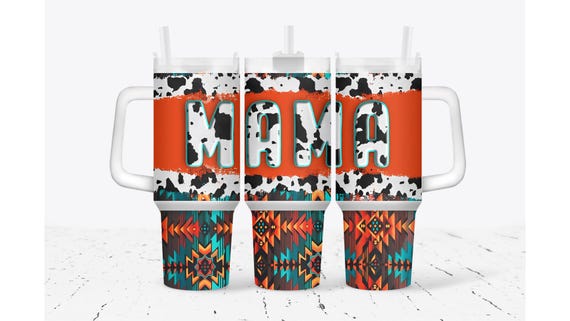 Mama Aztec Style Tumbler