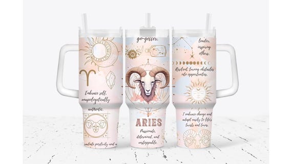 Aries Pink Tumbler