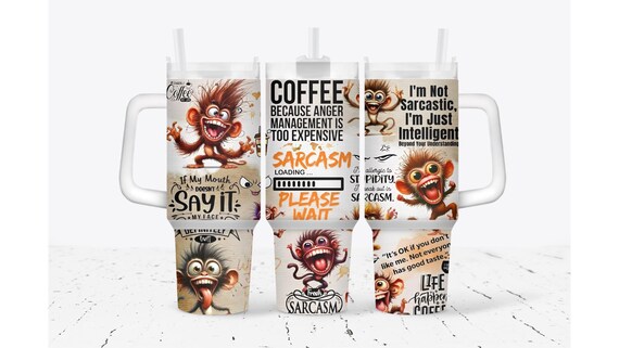Sarcasm Loading Coffee Tumbler