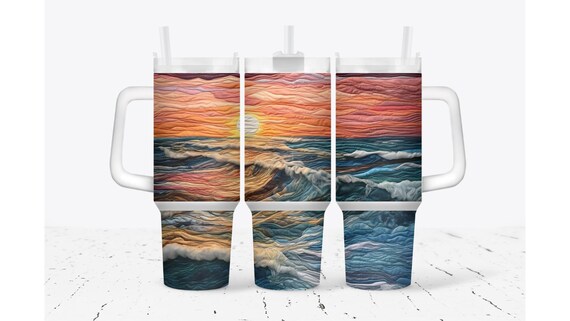 Beach Sunset Tumbler