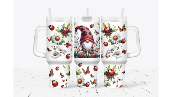 Spring Gnome Tumbler