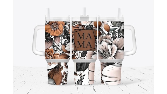 Mama Flowers Tumbler