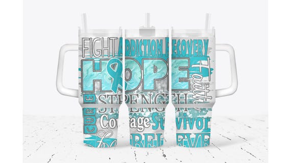 Hope for Recovery Tumbler