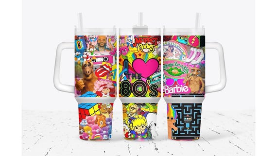 I Love The 80's Tumbler