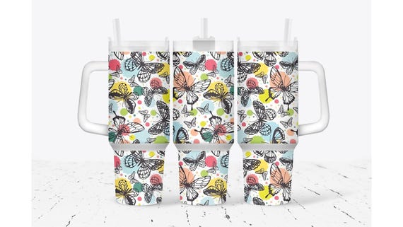 Butterfly Tumbler