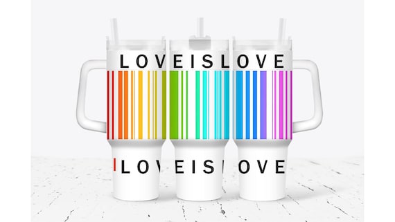 Love Is Love Barcode Tumbler