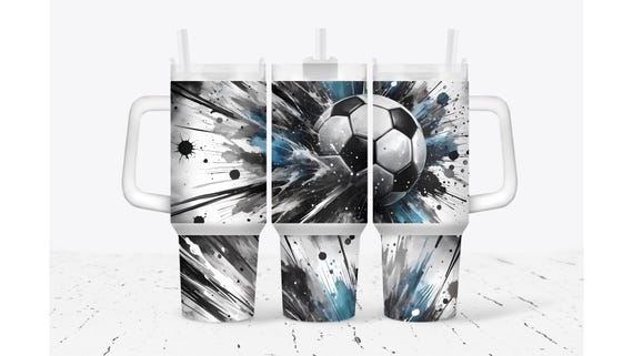 Soccer Ball Tumbler