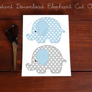 Druckbare Elefant Dekorationen Etsy