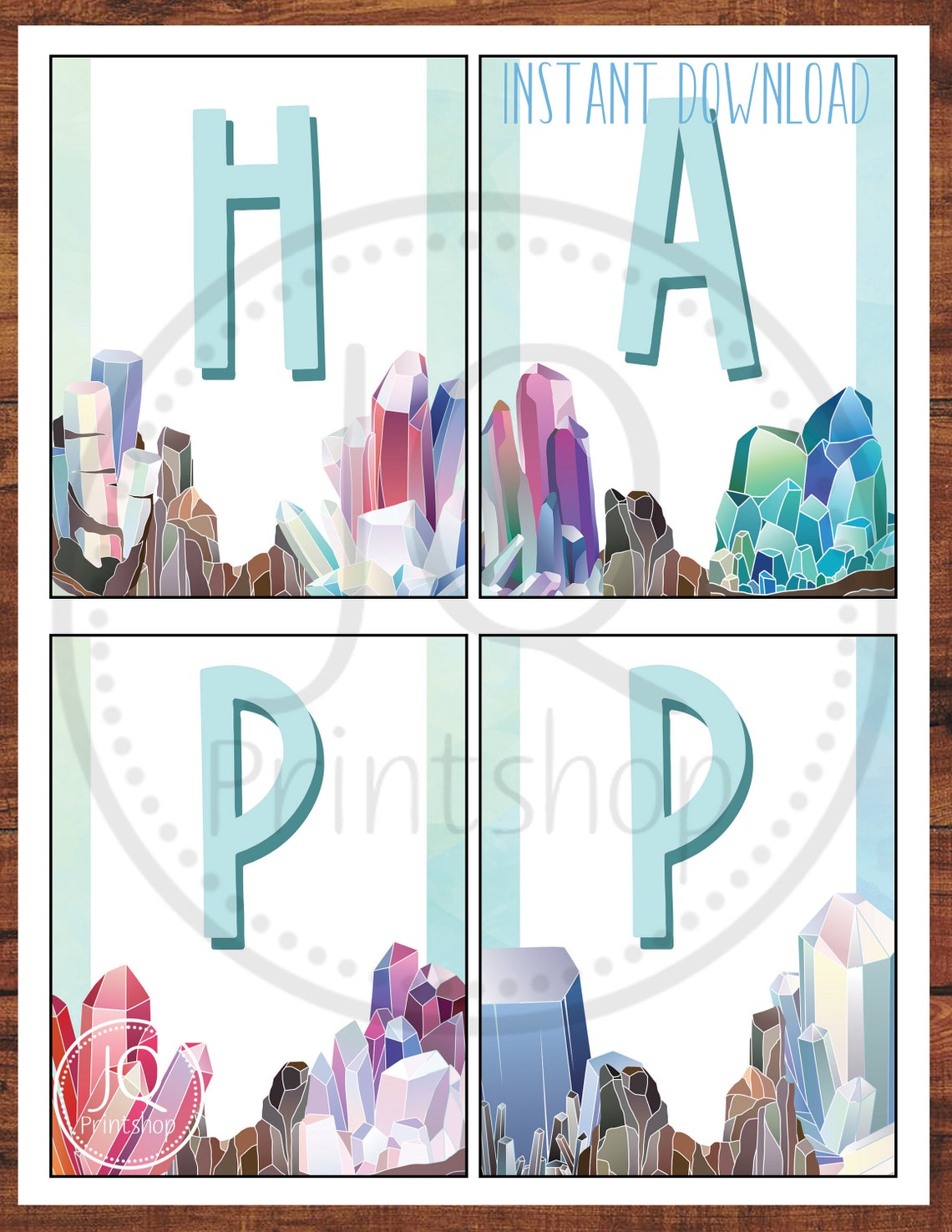 Printable Geology Theme Banner Geology Happy Birthday Banner - Etsy