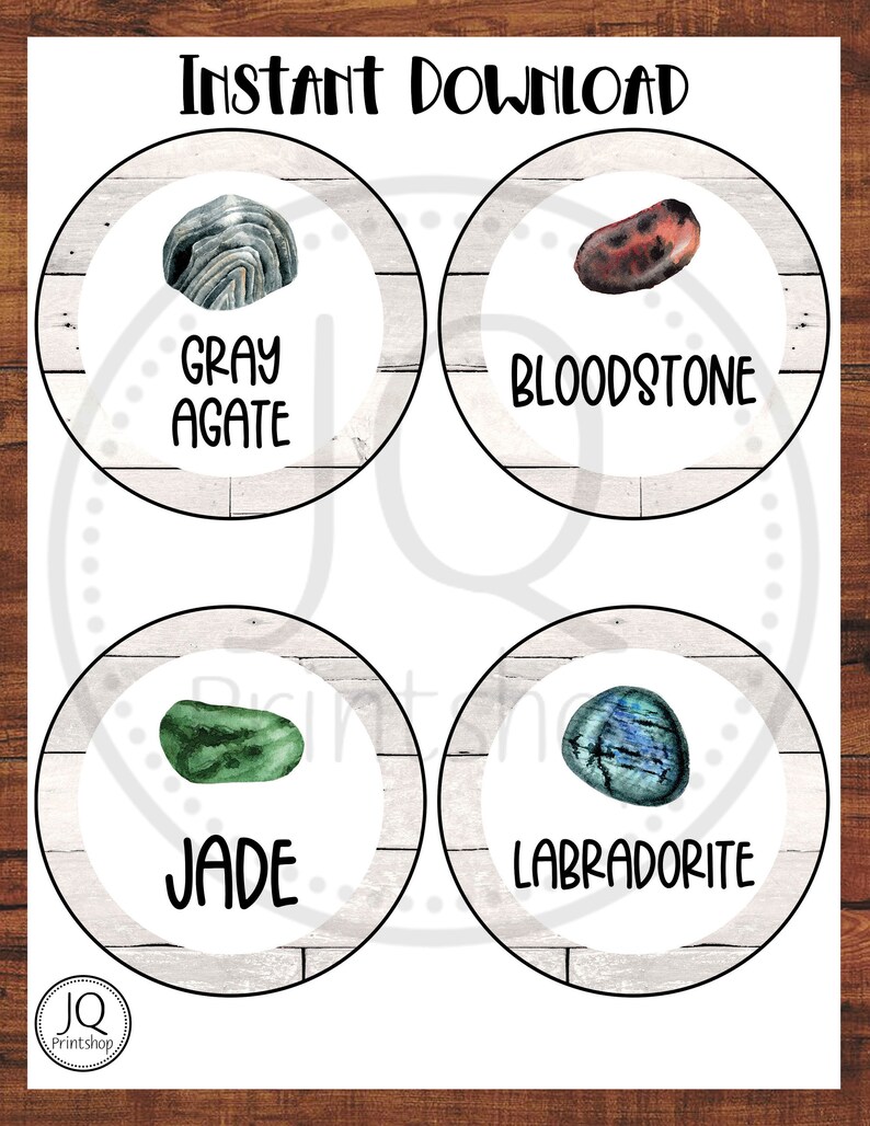PRINTABLE Geology Theme Birthday Bundle Geology Theme Cupcake - Etsy