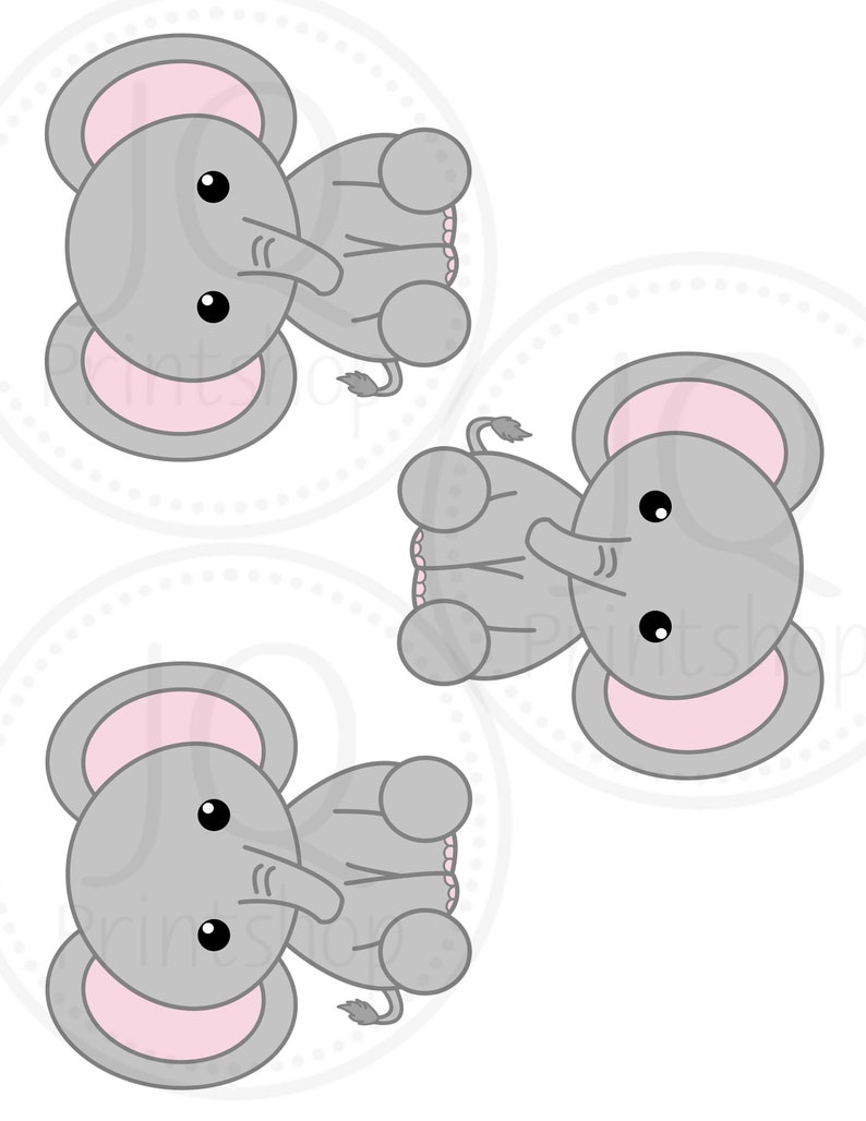 Free Printable Elephant Cut Out Free Printable Elephant Cut Out