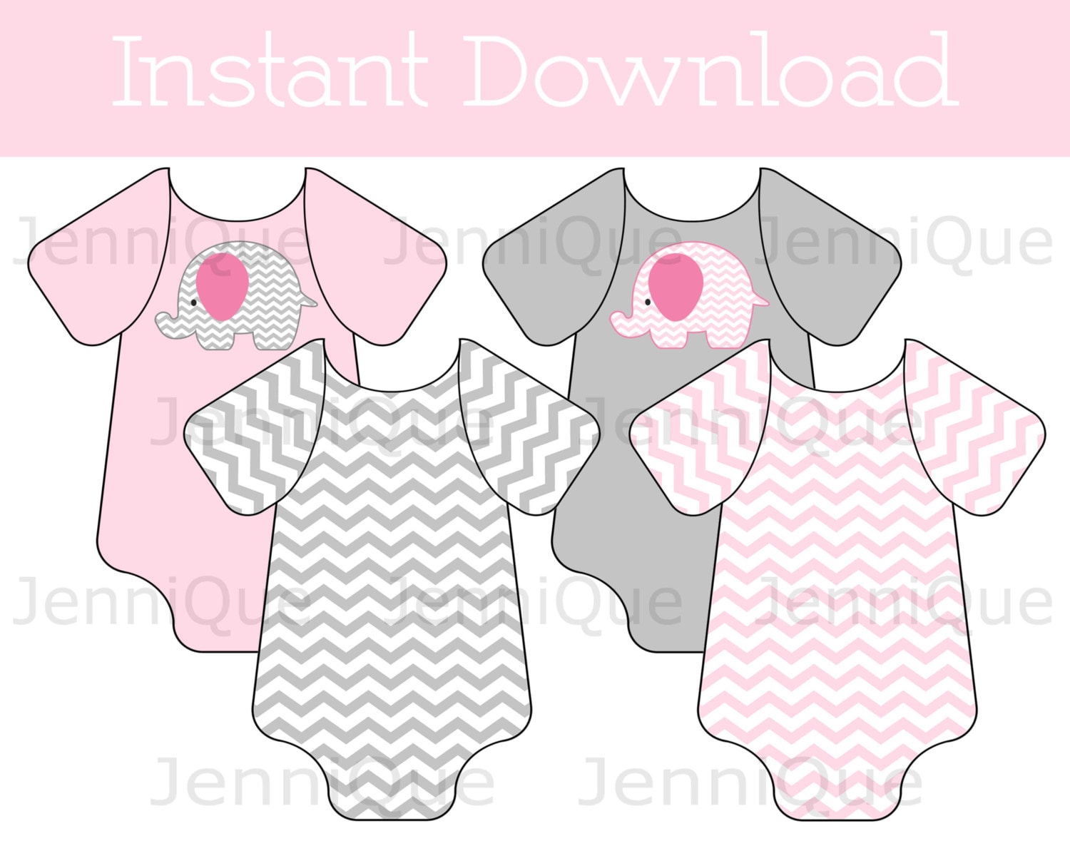 Printable Small Onesies Onesie Banner Onesie Bunting | Etsy