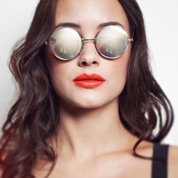 Round Mirror Sunglasses - The Day Tripper