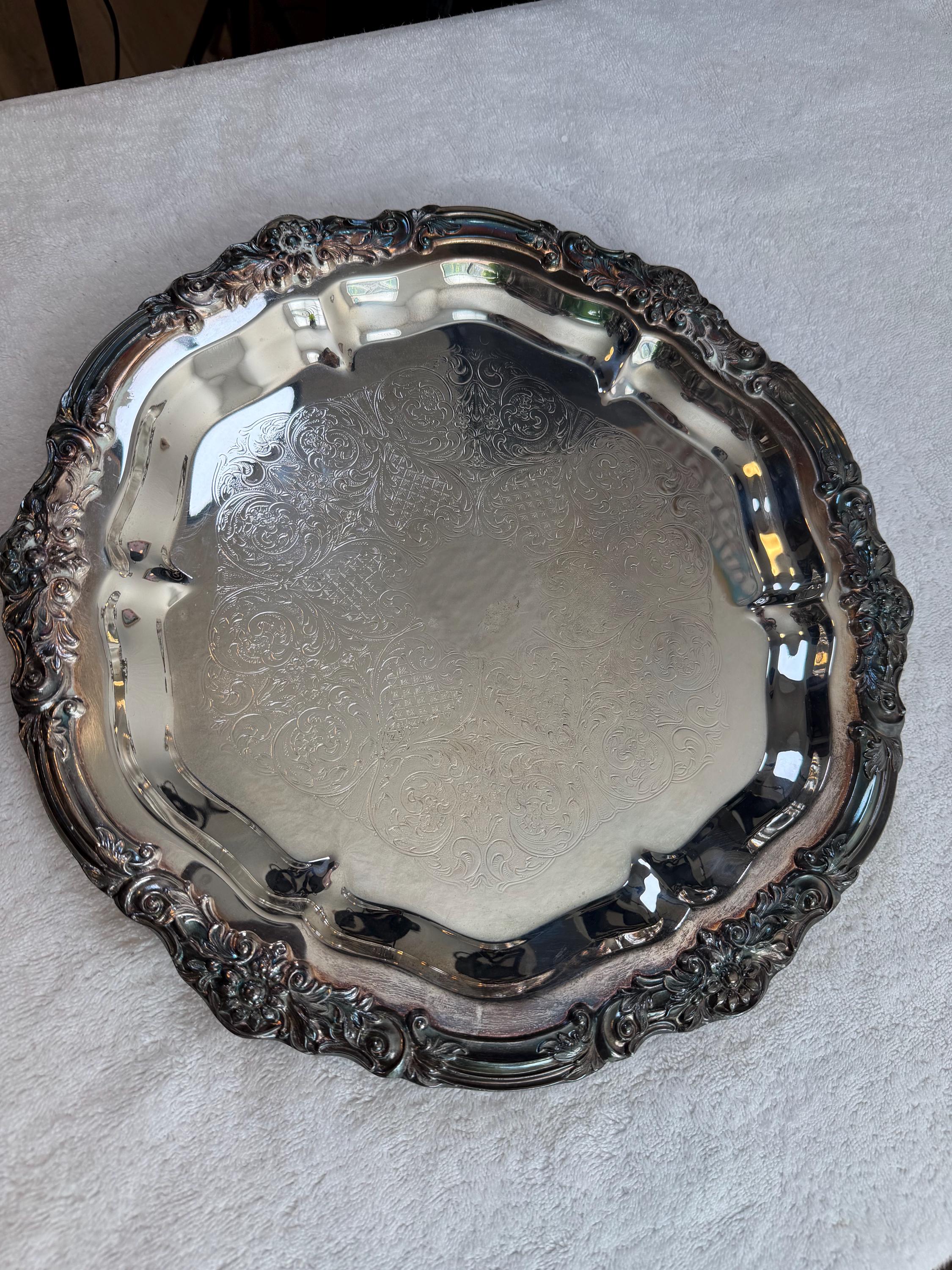 F.B. ROGERS SILVER Co. シルバープレート 約36.5cm F B Rogers Silver Plate - Etsy