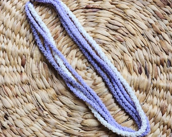 Crown Flower & Pikake 4 Strand Lei