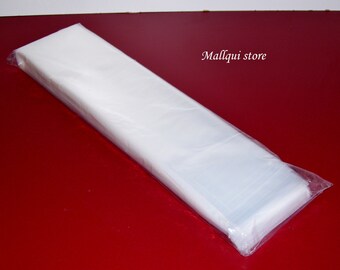 100 Clear Poly Bags 3 X 26 Plastic Poster Sleeves Open Top Uline Best 2 Mil Free Shipping