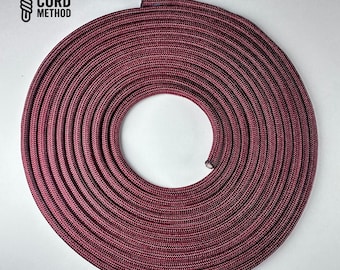 Paracord 550 color burdeos: cordón duradero para manualidades, fabricado en EE. UU.