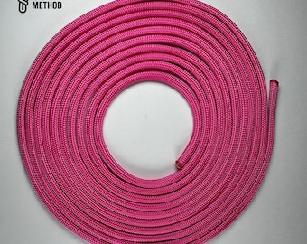 Paracord 550 rosa brillante: cordón duradero para manualidades, fabricado en EE. UU.
