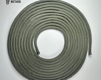 Paracord 550 verde militar: cuerda duradera para manualidades, fabricada en EE. UU.