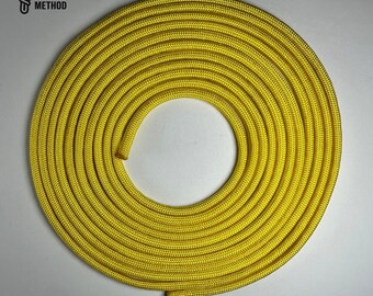 Paracord 550 amarillo: cordón duradero para manualidades, fabricado en EE. UU.