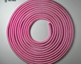 Paracord 550 rosa: cordón duradero para manualidades, fabricado en EE. UU.