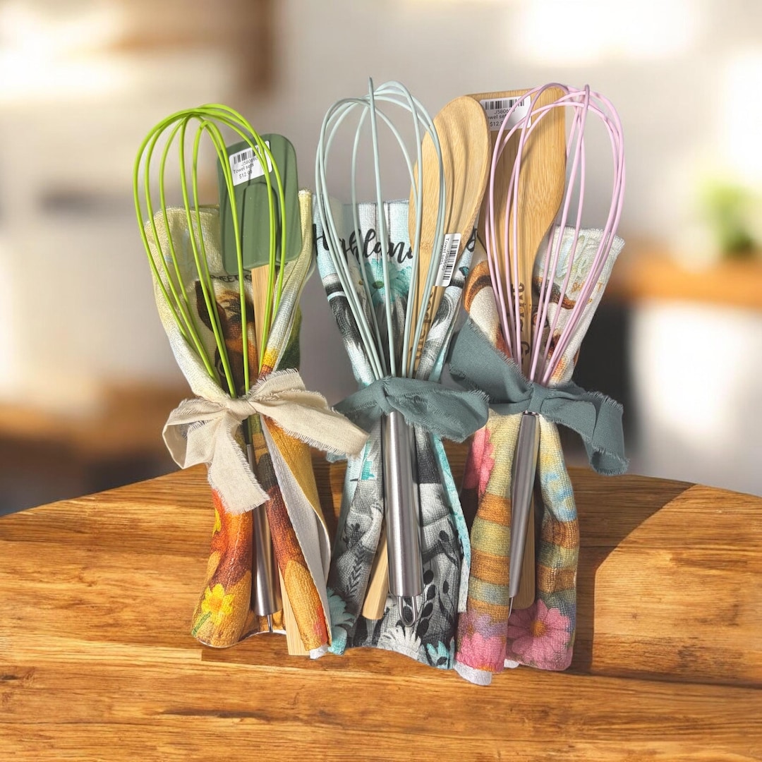 Custom Kitchen Gift. Comes With Kitchen Towel, Whisk, and You Choice of ...