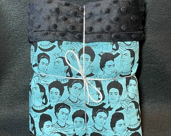 Frida Kahlo baby blanket